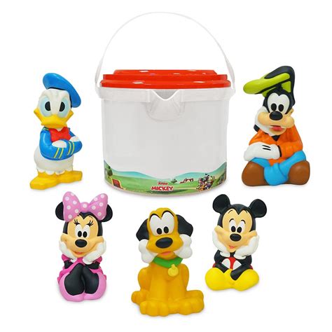 disney bath toys set